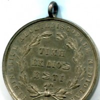 Milano, Seminario Arcivescovile: medaglia con S. Carlo, diametro 34 mm.