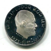 Austria, Repubblica: 50 scellini 1973 "Dr.Theodor Korner" (KM#2917)
