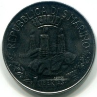 San Marino: 1982, 100 lire

