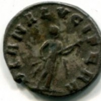 Valeriano (253-260 d.C.): antoniniano "DIANA LUCIFERA", zecca di Viminacium (RIC,V#212)
