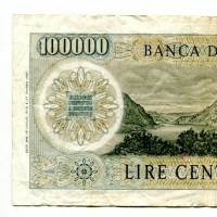 Repubblica: 100.000 19/07/1970 "Alessandro Manzoni" (Gigante,BI#82B), scritta
