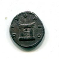 Antonino Pio (138-161 d.C.): denario postumo "DIVO PIO" (RIC#441)