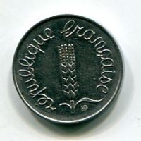 Francia, Quinta Repubblica (dal 1959): 1 centesimo 1963 "Epi" (Gadoury#91)