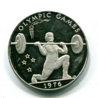 Samoa: 10 tala 1986 "Giochi Olimpici di Montreal" (KM#22A)