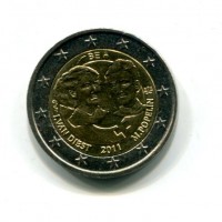 Belgio 2011: 2 euro commemorativo "Giornata della Donna"