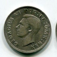 Gran Bretagna, Giorgio VI (1936-1952): 1 scellino 1939 (Spink#4082)