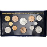 Francia, Quinta Repubblica (dal 1959): serie zecca 1983, 12 pezzi nella confezione ufficiale