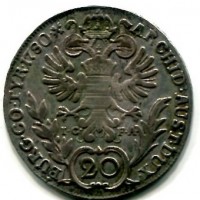 Austria, Maria Teresa (1740-1780): 20 kreuzer 1780 (KM#1999)
