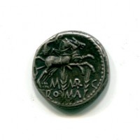 Marcia, M. Marcius Mn. F.(130 a.C.): denario (Crawford#245/1)