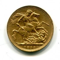 Australia, Vittoria (1837-1901): sterlina 1893-S (Spink#3877)
