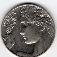 Vittorio Emanuele III (1900-1943): 20 cent. 1922 "Libertà librata" (Gigante#203)
