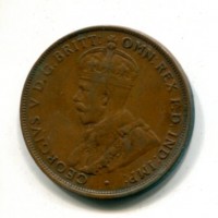 Australia, Giorgio V (1910-1936): 1 penny 1932 (KM#23)

