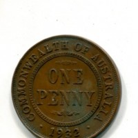 Australia, Giorgio V (1910-1936): 1 penny 1932 (KM#23)
