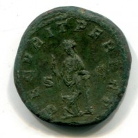 Gordiano III (238-244 d.C.): sesterzio "SECVRIT PERPET" (RIC#335A)
