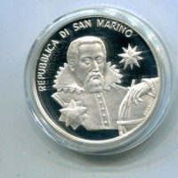San Marino 2009: 5 euro "G. Keplero", in confezione originale, -Proof-
