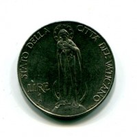 Vaticano, Pio XI (1929-1938): 1 lira 1936-XV (Gigante#45)