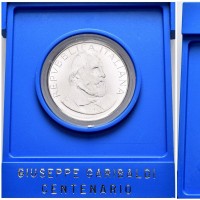 Repubblica Italiana: 1982, 500 lire "Garibaldi", nella confezione ufficiale
