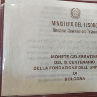 Repubblica Italiana: 1988, trittico "Universita Bologna"