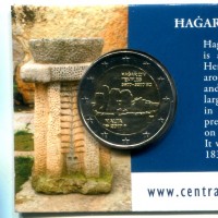 Malta 2017: 2 euro commemorativo "Templi di Hagar Qim"
