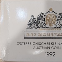 Austria, Repubblica: serie zecca 1992, 8 valori in confezione originale (KM#MS1)