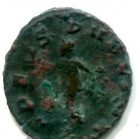 Claudio II (268-270 d.C.): antoniniano "SPES PVBLICA", zecca Mediolanum (RIC#168)
