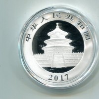 Cina: 10 yuan 2017 "Oncia-Panda"