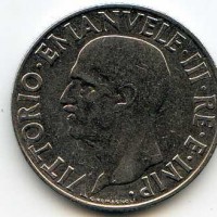 Vittorio Emanuele III (1900-1943): 1 lira 1941-XIX "Impero" (Gigante#157)