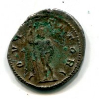 Gordiano III (238-244 d.C.): antoniniano "IOVI STATORI" (RIC,IV#84), incrostazioni, gr. 4,61
