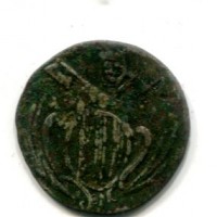 Ravenna, Benedetto XIV (1740-1758): quattrino (Muntoni#735/7)