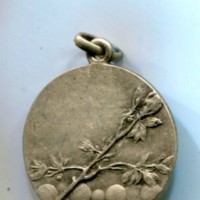 Sport-bocce: medaglia anni '20 (?), diametro 26mm, gr.8,31