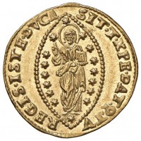 Venezia, Marcantonio Giustinian (1684-1688): zecchino (Paolucci#109/1), grammi 3.52