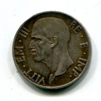 Vittorio Emanuele III (1900-1943): 5 lire 1936-XIV "Impero" (Gigante#83)