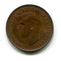 Australia, Giorgio VI (1936-1952): 1 penny 1952 (KM#43)
