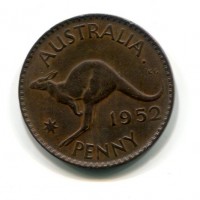 Australia, Giorgio VI (1936-1952): 1 penny 1952 (KM#43)
