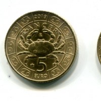San Marino 2019: 5 euro "Cancer"