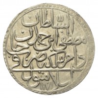 Turchia, Mustafa III (1171-1187=1757-1774): 1 zolota=30 para 1171/86 (OC,26,020#00), grammi 12.83