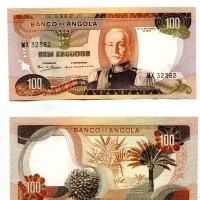 Angola: 100 escudos 24/11/1972 (Pick#101)