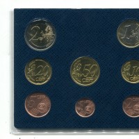 Vaticano 2022: "Pontificato di Papa Francesco" serie euro 8 pezzi in confezione originale zecca
