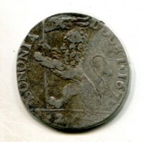Bologna,Clemente X (1670-1676): lira 1671 (Muntoni#56), gr.5,68