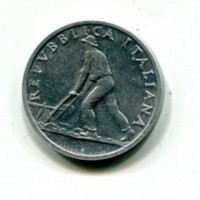 Repubblica Italiana (dal 1946): 2 lire 1946 "Spiga" (Gigante#324)