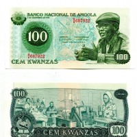 Angola: 100 kwanzas 14/08/1979 (Pick#115)