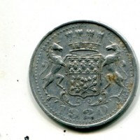 Francia Amiens: gettone da 25 cent. "Camera di Commercio 1920"
