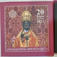Vaticano 2021: 20 euro, nella sua confezione ufficiale