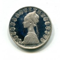 Repubblica Italiana (dal 1946): 500 lire 1985 "Caravelle", da confezione zecca