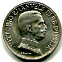 Vittorio Emanuele III (1900-1943): 1 lira 1917 "Quadriga Briosa" (Gigante#139)
