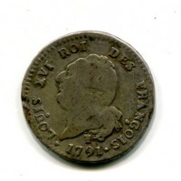 Francia, Costituente (1791-1792): 30 soldi 1791-I (Gadoury#39)