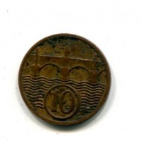 Cecoslovacchia, Repubblica (1918-1938): 10 haleru 1935 (KM#3)
