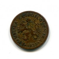 Cecoslovacchia, Repubblica (1918-1938): 10 haleru 1935 (KM#3)
