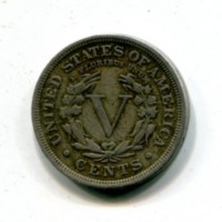 USA: 5 cent. 1909 "Liberty"

