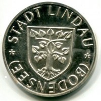 Germania, Lindau: medaglia, diametro 37 mm. Gr. 16,89
